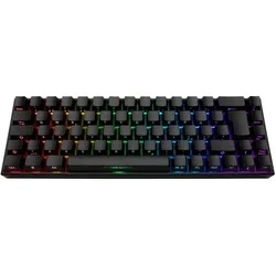 Deltaco DK440R Gaming Tastatur kabellos, Schwarz
