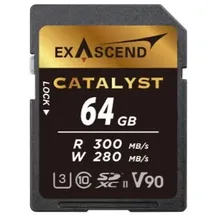 EXASCEND Catalyst 64GB 300MB/S V90 UHS II| Preis nach Code NIKOLAUS