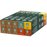STARBUCKS House Blend Variety Pack by Nespresso, Kaffeekapseln 10 x 10 (100 Kapseln)