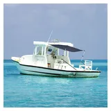 vidaXL T-Top-Beschattungsverlängerung Marineblau 170x208x(115-183) cm