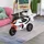 Homcom Rutschmotorrad weiß (39x48x74 cm)