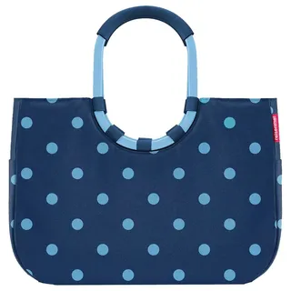 frame mixed dots blue