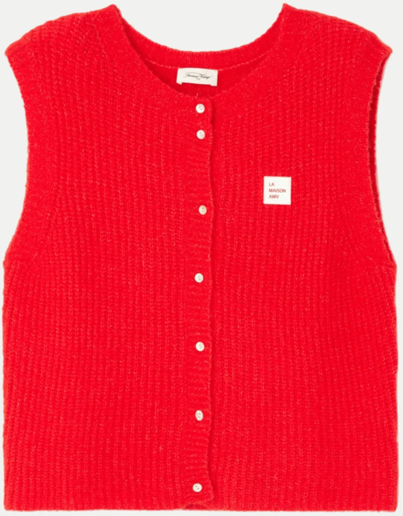 Strickweste East Rot M