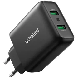 UGREEN Ladegerät Dual USB-A QC 3.0 36W Wall