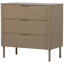 Woood Kommode Gunnar 94 x 93 x 52 cm Braun