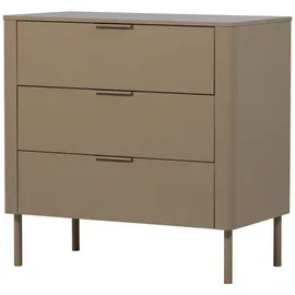 Woood Kommode Gunnar 94 x 93 x 52 cm Braun