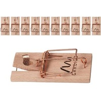 Gardigo Holz Schlagfalle Mausefalle 10 St.