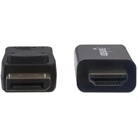 Manhattan DisplayPort / HDMI Adapterkabel 1,00 m Schwarz