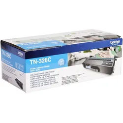 Brother TN-326C / Cyan / Original BROTHER Laserdrucker Toner TN 326C