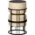[en.casa] Hocker Tas 38 x 38 x 38 cm Beige