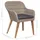 vidaXL Polyrattan Garten-Essgruppe 7-tlg. braun 3068830