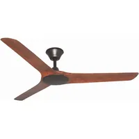 LUCCI AIR Outdoor Energiespar Deckenventilator Abyss Bronze, Ventilator, Braun