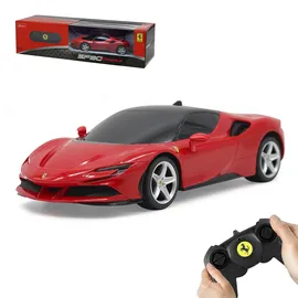 Jamara RC-Auto Ferrari SF90 Stradale 1:24 rot 2,4GHz RTR (403124)