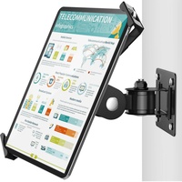 AboveTEK Tablet Wandhalterung iPad Ständer für 7-11Zoll Tablets/iPad/Galaxy Tab/Slate/Fire mit Anti-Diebstahl-Sicherheitsschloss und Schlüssel