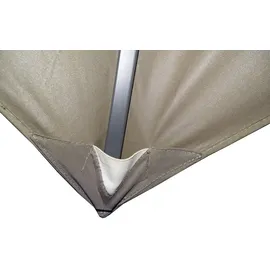 Quick Star Nizza 3,00 x 3,00 m braun