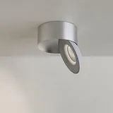 s.luce Santa Neo 3-flg. schwenkbar dimmbar Aluminium/Weiß