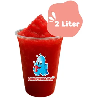 MonsterSlush Kirsch Slush Eis Sirup 2 l Kanister