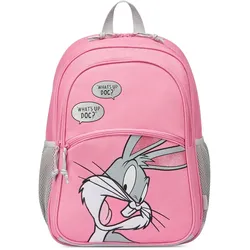 Roncato Looney Tunes Kids Kinderrucksack 42 cm bugs bunny rosa Silber 