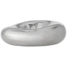 Bloomingville Shine Schale, Silber, Steingut