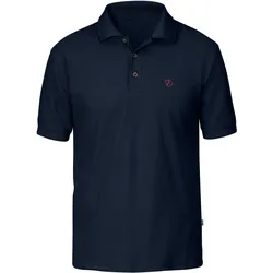 Fjällräven Herren Crowley Pique Poloshirt - XXL - Blue Black