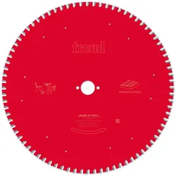 Freud Kreissägeblatt für Sandwichplatten 355x2,6/2,2x30mm 80 Zähne FR33X001H