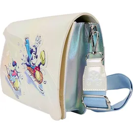 Loungefly Disney Mickey und Freunde Winter Wonderland Umhä ngetasche - Beige