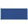 vidaXL Seitenmarkise 180 x 500 cm Blau Polyester
