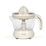 Livoo - Elektrische Zitruspresse DOD131C, Gebrochenes Weiß