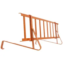 DAPRONA Schneefanggitter Set 120 cm Ziegelrot