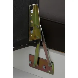 Home Affaire Bologna 180 x 84 x 140 cm Microfaser langer Schenkel links schwarz