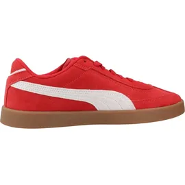 Puma Club Ii Era Suede Sneaker, Für alle Zeiten, Rot, Gold, Weiß, 42 - 42