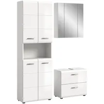 xonox.home Badmöbel-Set Ice 3-tlg. Weiß