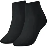 Tommy Hilfiger Kurzsocken 2 Paar Schwarz 35-38