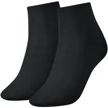 Tommy Hilfiger Kurzsocken 2 Paar Schwarz 35-38