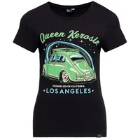 Queen Kerosin T-Shirt Los Angeles in schwarz | XL