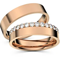 Trauringe Emden 333er Rotgold - 4107