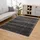 Carpet City Pulpy 100 Hochflorteppich 160 x 230 cm anthrazit