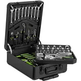 Juskys Werkzeugtrolley 1200-tlg. schwarz