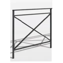 Absperrung zur Verkehrssicherheit aus Stahlprofil h19170