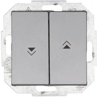 Kopp Jalousieschalter Athenis Stahl