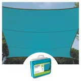 Perel Sonnensegel, 2 x 3 m, 160 g/m2, Polyester, Rechteck, Creme