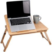 Laptoptisch Verstellbar - Bettisch für Laptop - Laptop Ständer Bett - 21,5 x 27,