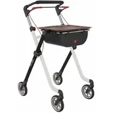 Rehasense Pixel Indoor Rollator Schwarz-Weiß
