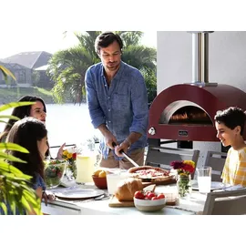 Alfa Forni Moderno 3 Pizza Holz Ardesia Grey