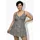 Ulla Popken Badekleid Damen Schwarz 46