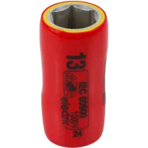 WeTec Sechskant-Steckschlüssel-Einsatz 3/8" 13 mm