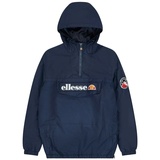 Ellesse Herren Jacke - MONTERINI Windbreaker, Kapuze, Zipper, Logo, uni Blau M