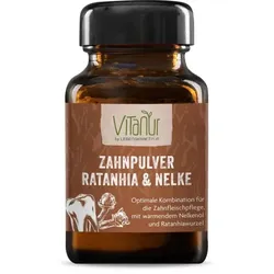 Vitanur Zahnpulver Ratanhia & Nelke