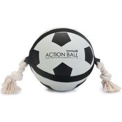 Beeztees BZ AKTION FUSSBALL MIT TAU 22C, Hundespielzeug