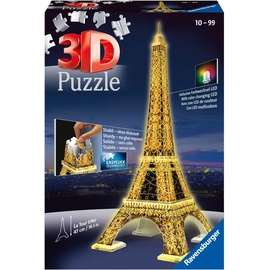 Ravensburger 3D Eiffelturm bei Nacht 12579